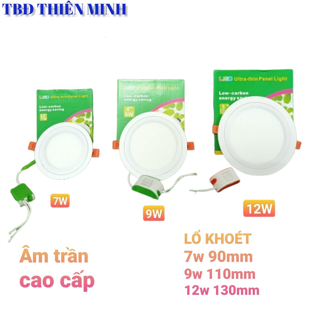 ĐÈN ÂM TRẦN CAO CẤP CHÍNH HÃNG FSW 7W 9W 12W