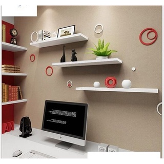 Kệ Gỗ Treo Tường 3 Thanh Ngang Dài 60cm x Sâu 20cm