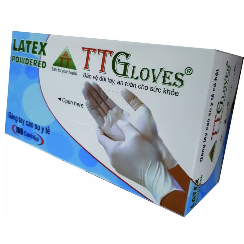 Găng y tế KHÔNG BỘT latex Vglove (50pcs) | BigBuy360 - bigbuy360.vn