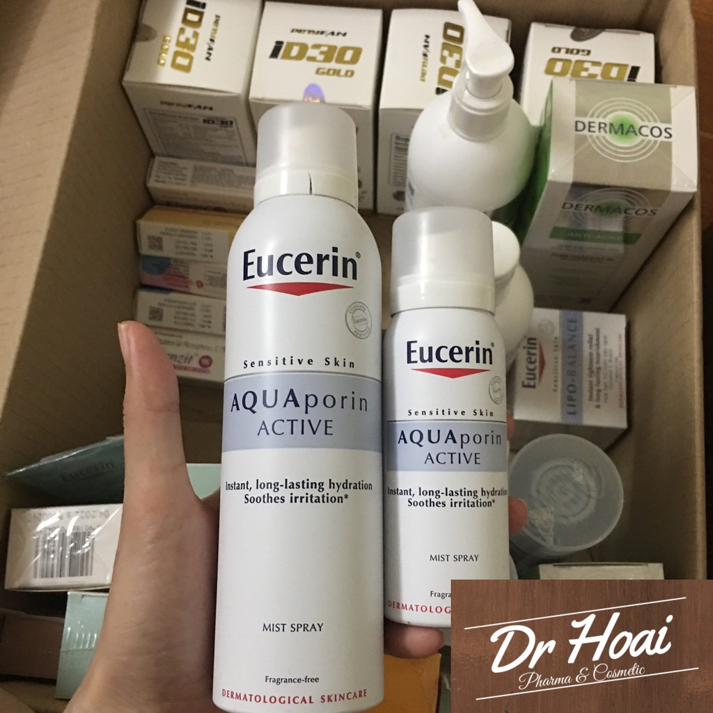 [CHÍNH HÃNG] Xịt Khoáng EUCERIN Aqua Porin Active Mist Spray Dưỡng Ẩm 150 ml | BigBuy360 - bigbuy360.vn