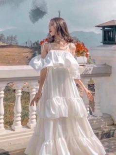 ĐẦM TRẮNG TẦNG RỚT VAI
