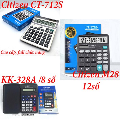 Máy tính 12 số citizen ct 712S