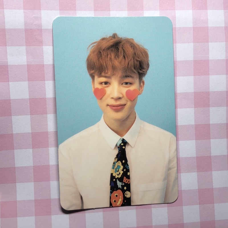 Ảnh thẻ Jimin BTS card album chính hãng