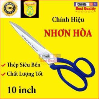 Kéo Cắt May Chuyên Nghiệp NHƠN HÒA - Kéo Cắt Vải Thợ May Cao Cấp 10 Inch