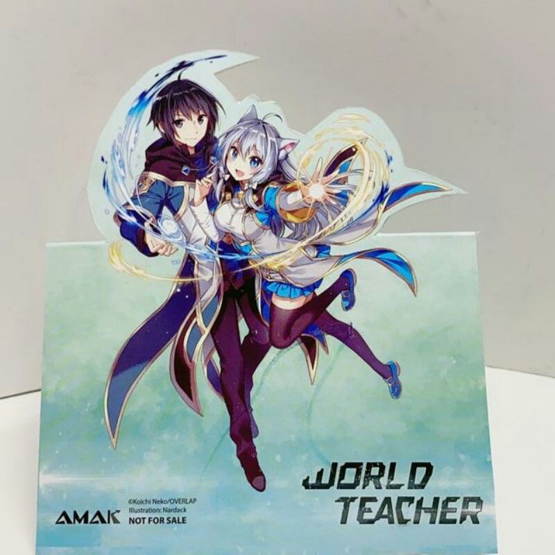 bán lẻ bookmark và postcard truyện world teacher