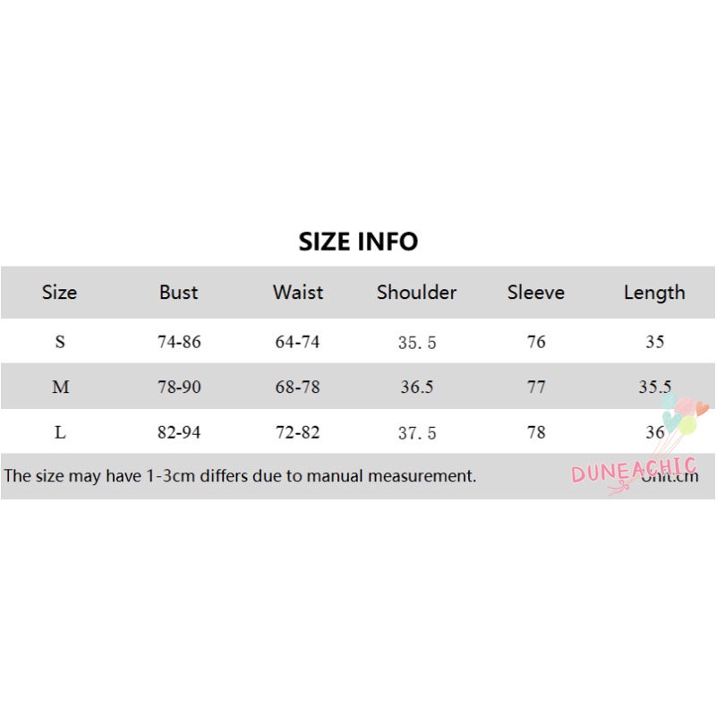 DUNEA Áo Croptop Tay Dài Dáng Ôm Thời Trang Cá Tính Cho Nữ