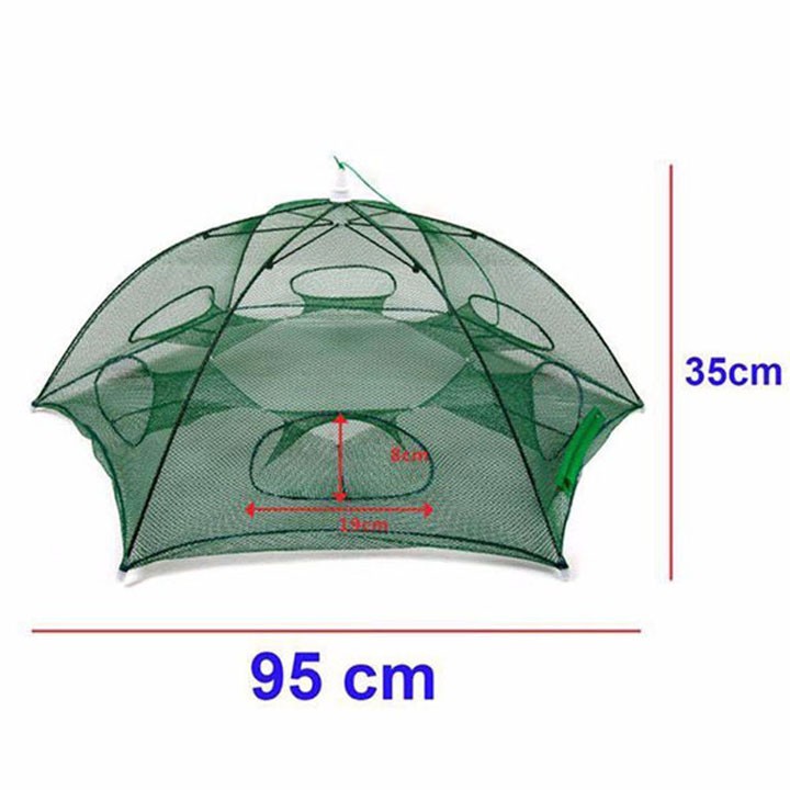 Lưới bát quái bắt TÔM CUA CÁ lợi hại