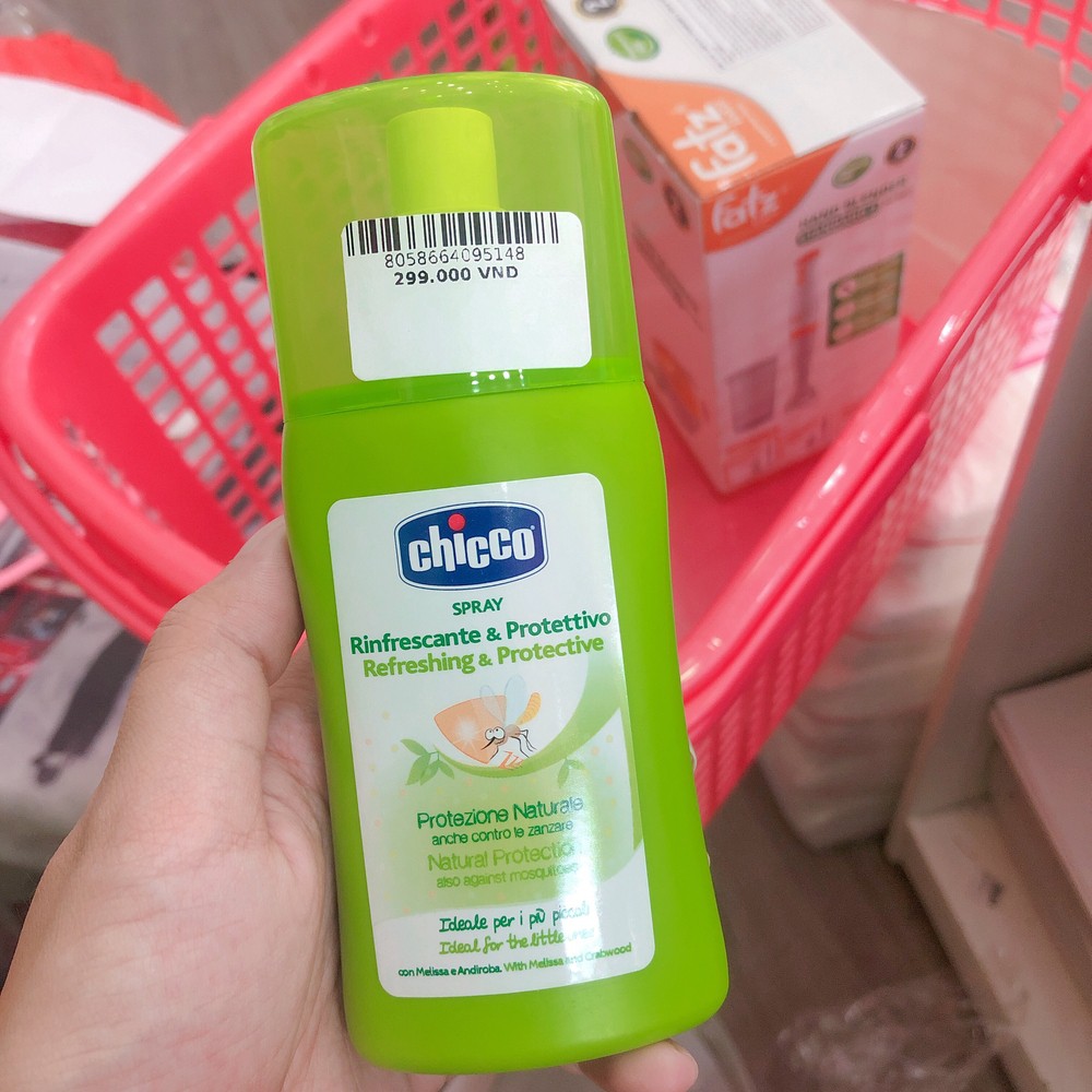 Xịt Chống Muỗi Chicco - Extra 100ml Cho Bé