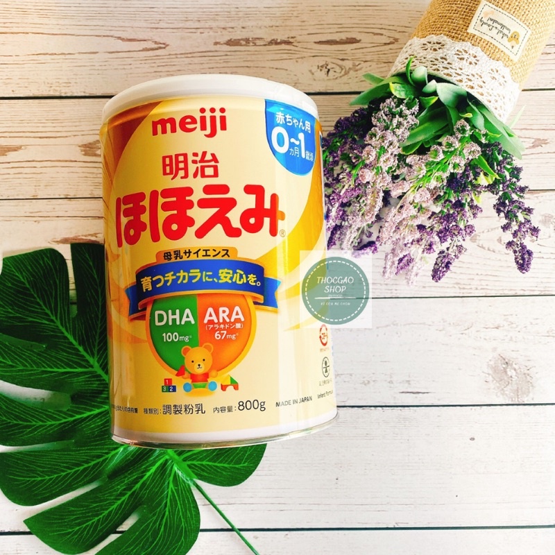 Sữa bột Meiji lon 800gr nội địa Nhật