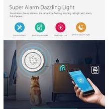 Chuông báo động, báo khách thông minh Wifi Tuya