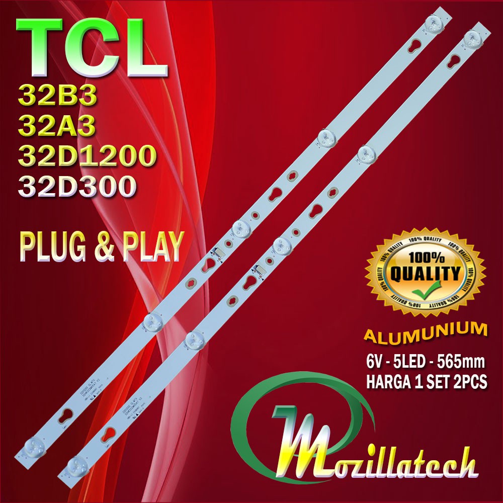 TCL Bộ 32b3 32a3 32d1200 32d300 Led Tv