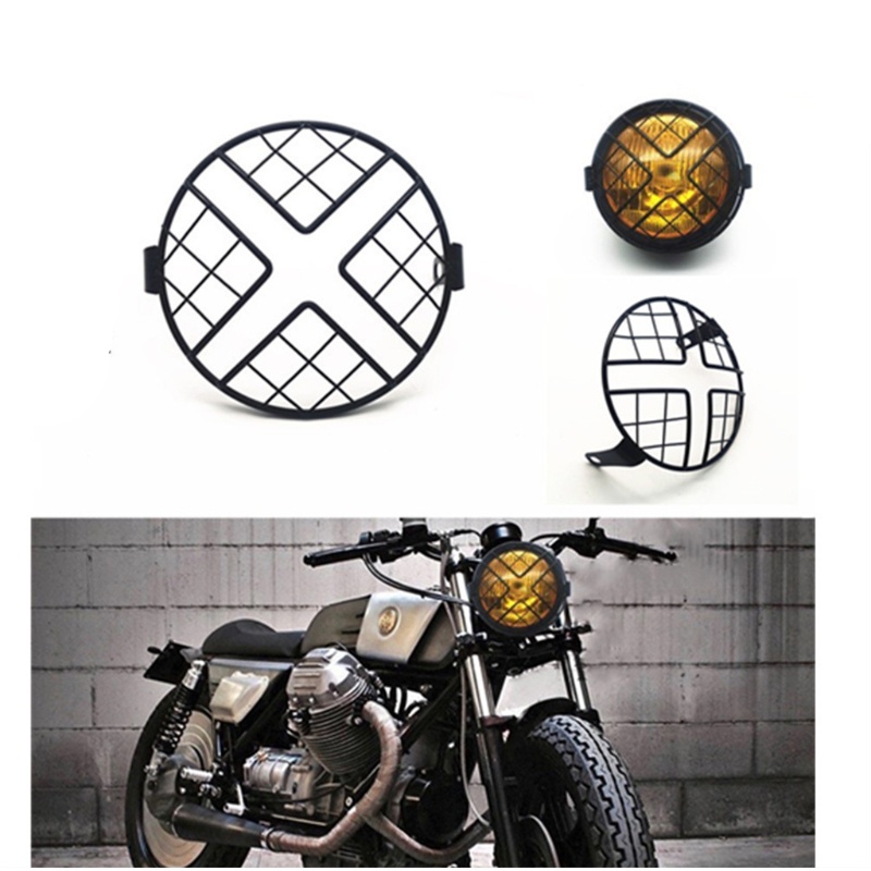 Chụp Đèn Pha Xe Máy Phong Cách Vintage