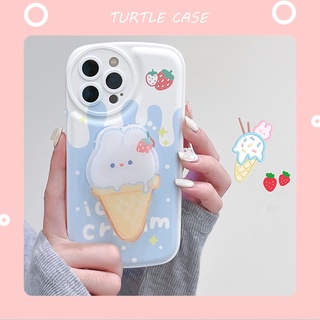 【bán sỉ】Ốp lưng iphone ốp Điện Thoại Epoxy Có Giá Đỡ Cho iPhone 14 13 12 11 PROMAX XS XR XSMAX SE2020 6 7 8PLUS