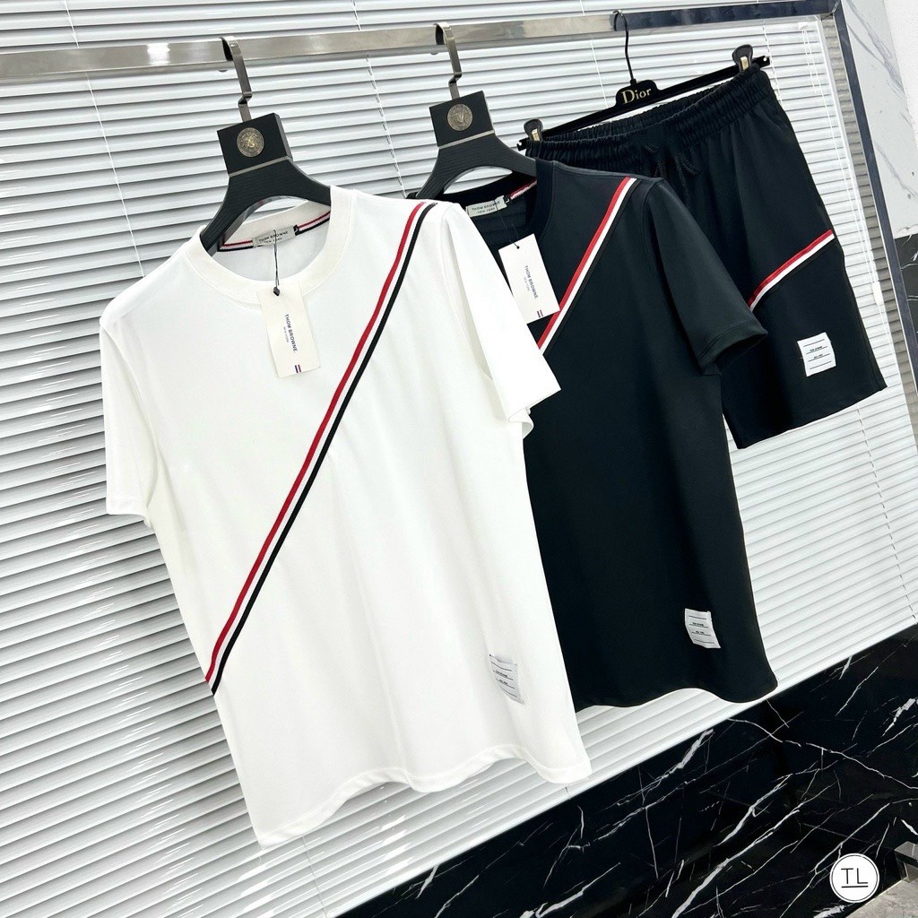 Bộ thể thao nam cao cấp cộc tay chất thun Q5 Siêu Mát, Dáng Thể Thao Trẻ Trung, Năng Động