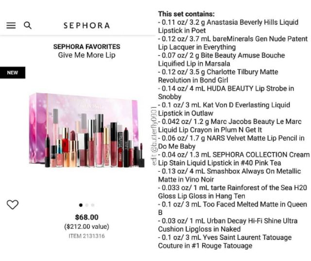 Set son give me more lips 2018 | BigBuy360 - bigbuy360.vn