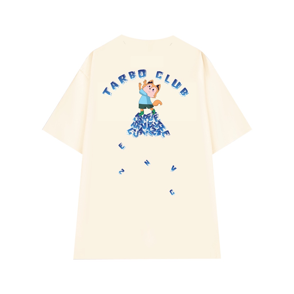 TARBO TEE ICY  ÁO THUN TAY NGẮN NAM NỮ Outfit Cotton 4 Chiều Local Brand