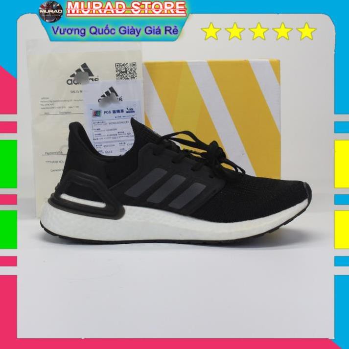 [TẶNG TẨY VỆ SINH+TẤT] 🔥giày sneaker thể thao🔥 ULTRABOOT 6.0 đen đế trắng full box 1.1