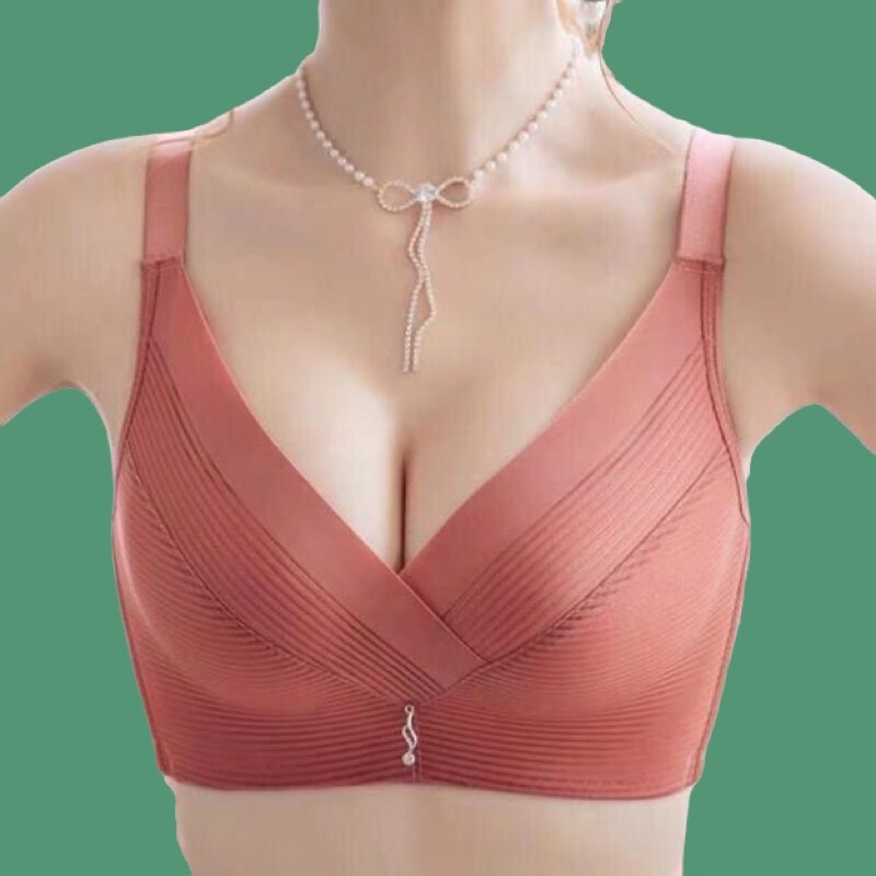 Áo Ngực chống chảy xệ Phối Voan Xịn Đẹp- Áo Lót Size To Big Size