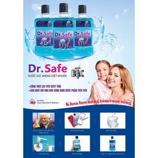 NƯỚC SÚC MIỆNG DIỆT KHUẨN -DR.SAFE