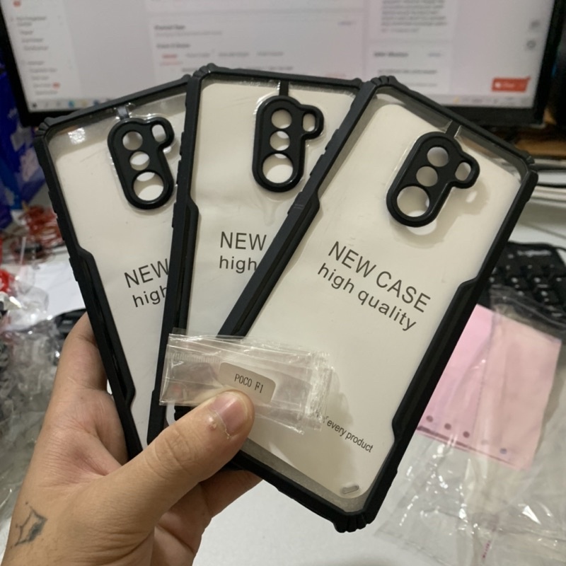 Ốp Điện Thoại Mềm Trong Suốt Chống Sốc Cho Xiaomi Pocophone F1