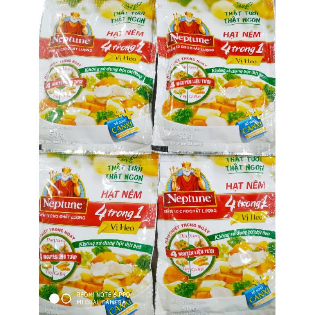 [SALE GIÁ RẺ] Hạt nêm Neptune 4 Trong 1 Vị Heo 50g | BigBuy360 - bigbuy360.vn