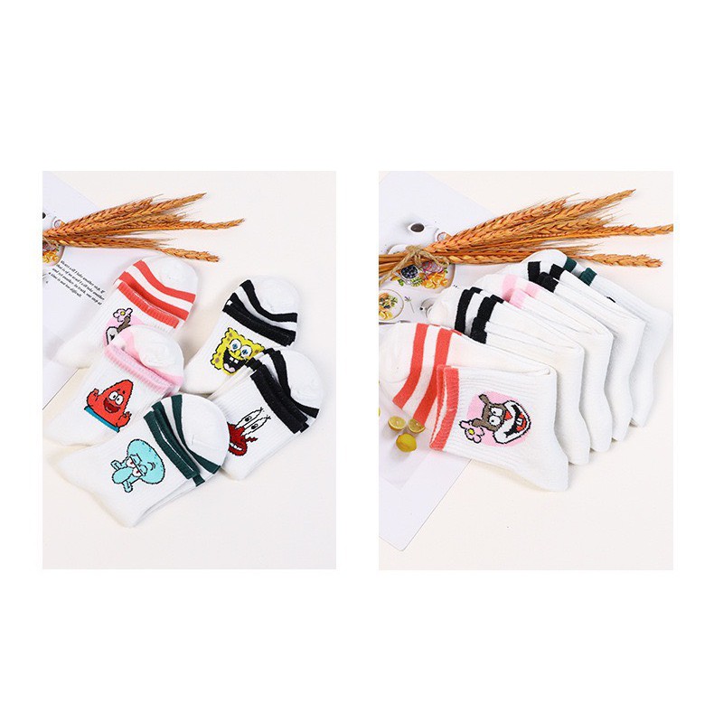 Tất hoạt hình cao cổ đẹp TN27