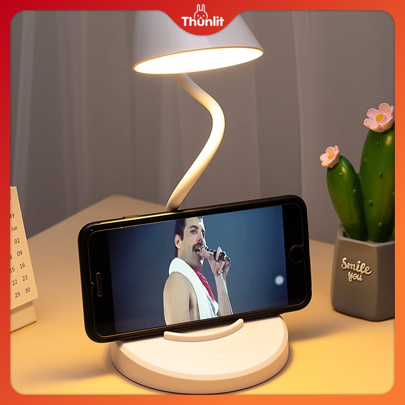 Đèn bàn trẻ em Thunlit cắm điện USB 3 nhiệt độ màu có thể điều chỉnh độ sáng