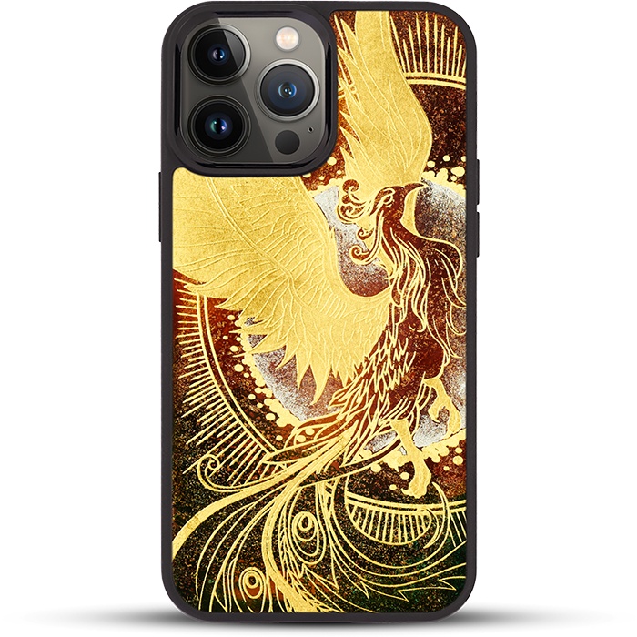 Ốp điện thoại cho iPhone 13 Pro / 13 Pro Max mẫu Hỏa Phụng Hoàng thương hiệu La Sonmai