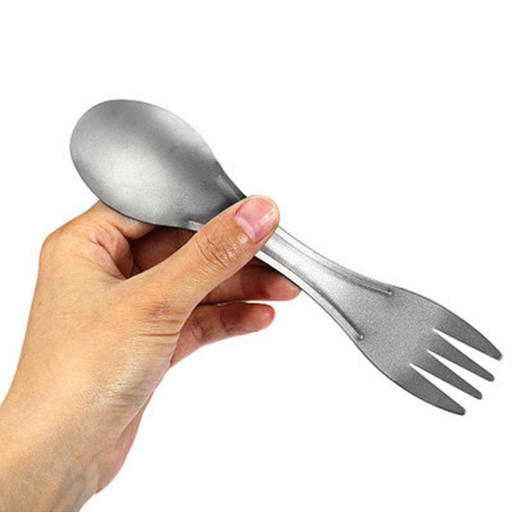Muỗng Nĩa Di Động Tiện Dụng Mang Theo Cắm Trại / Dã Ngoại