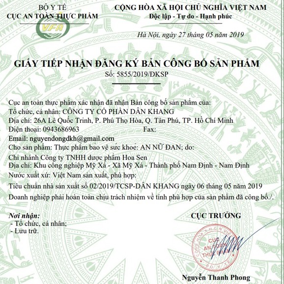 An nữ đan – giúp ngăn chặn và làm giảm các triệu chứng của: U nang buồng trứng, đa nang buồng trứng, u xơ tử cung