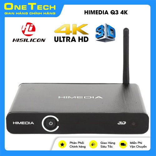 TV Box Himedia Q3, Chip lõi tứ Hi3798M, chơi phim 4K, 3D, nghe nhạc lossless - Thanh lý