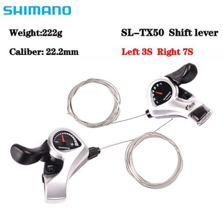 Tay đề shimano tourney tx50  3x7 21 tốc độ