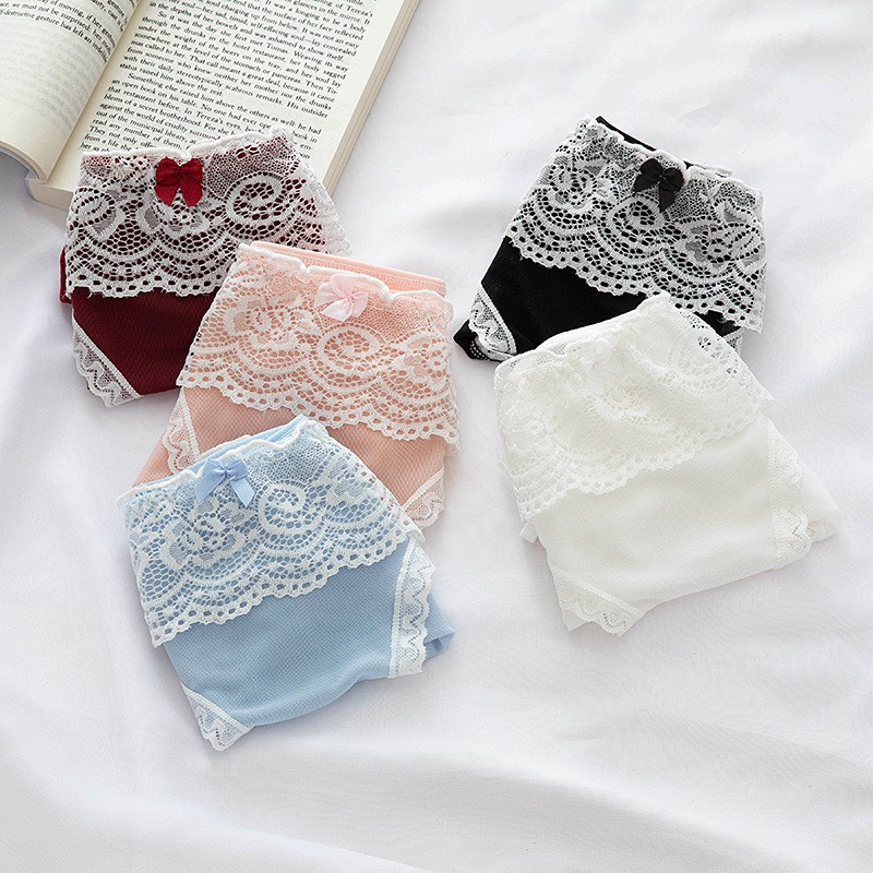 Quần lót ren bikini sexy buộc dây hông Quyến Rũ thiết kế điệu đà mã QL818