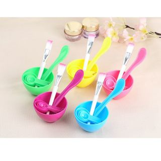 Bộ chén cọ đắp mặt nạ 6 món