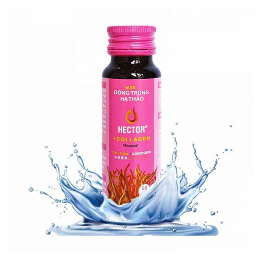 Nước Uống Đông Trùng Hạ Thảo Hector Collagen 5000mg - 1 Chai Lẻ