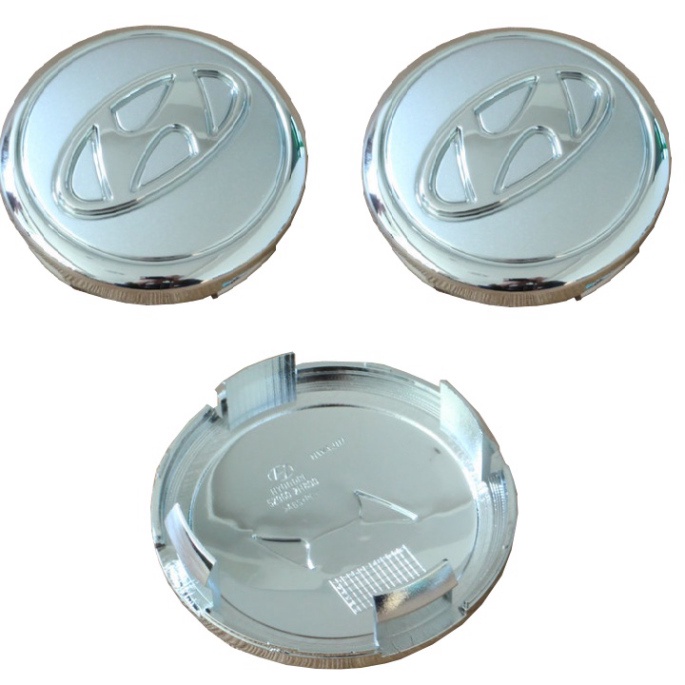 1 chiếc Logo chụp mâm, ốp lazang bánh xe ô tô Hyundai đường kính 65mm mã HY-65B - HÀNG CÓ SẴN