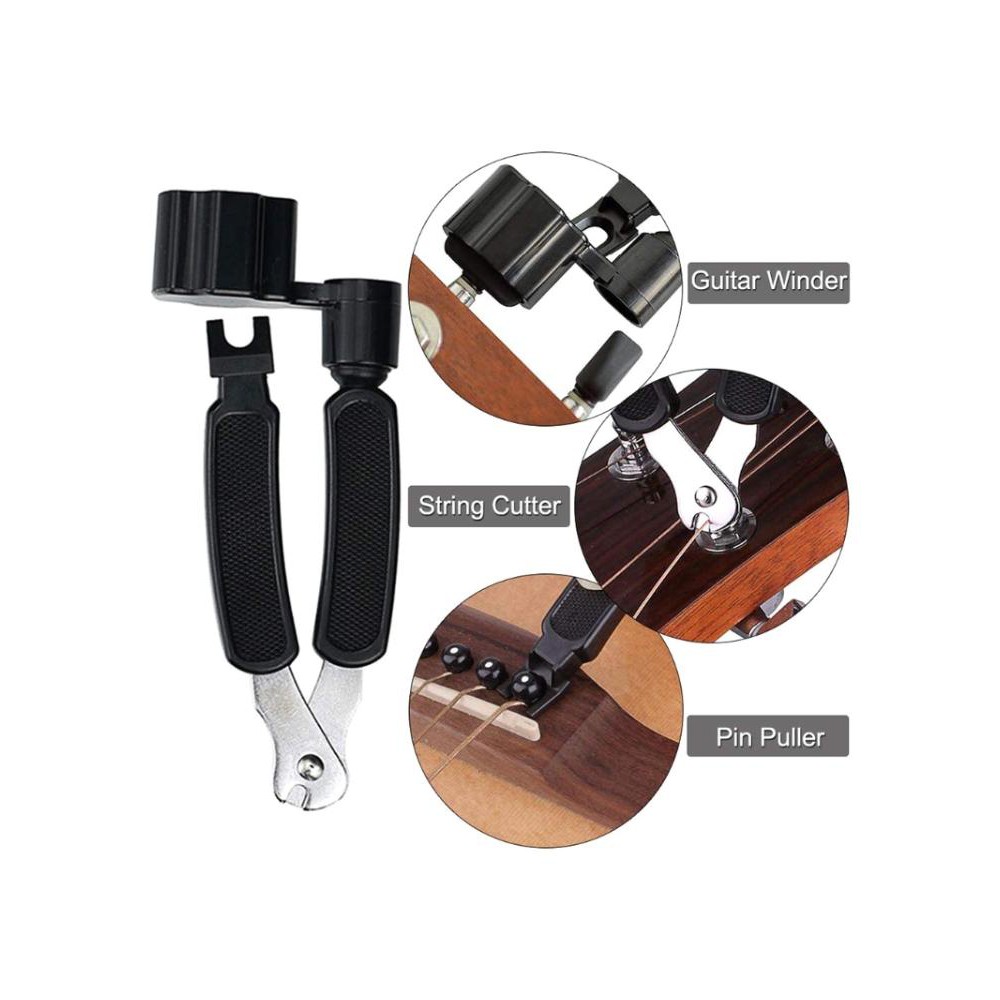 Dụng Cụ Cắt Dây Đàn Guitar 3 Trong 1 Tiện Dụng