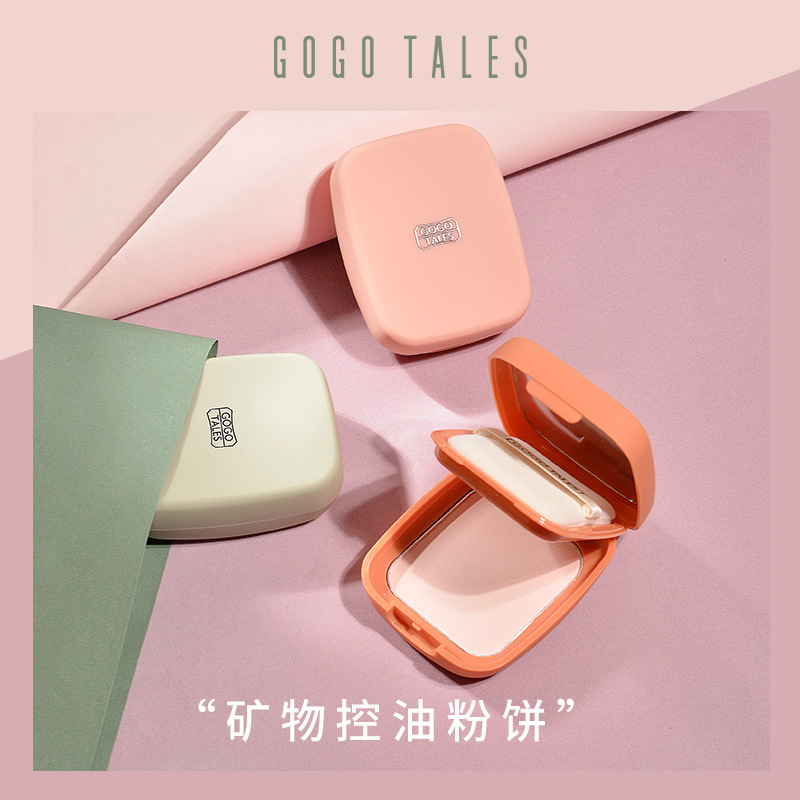 Phấn phủ che khuyết điểm GOGOTALES nén kiềm dầu