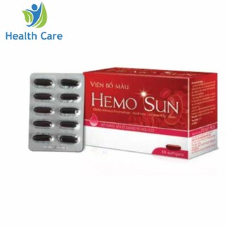 Viên uống bổ máu Hemo Sun 30 viên
