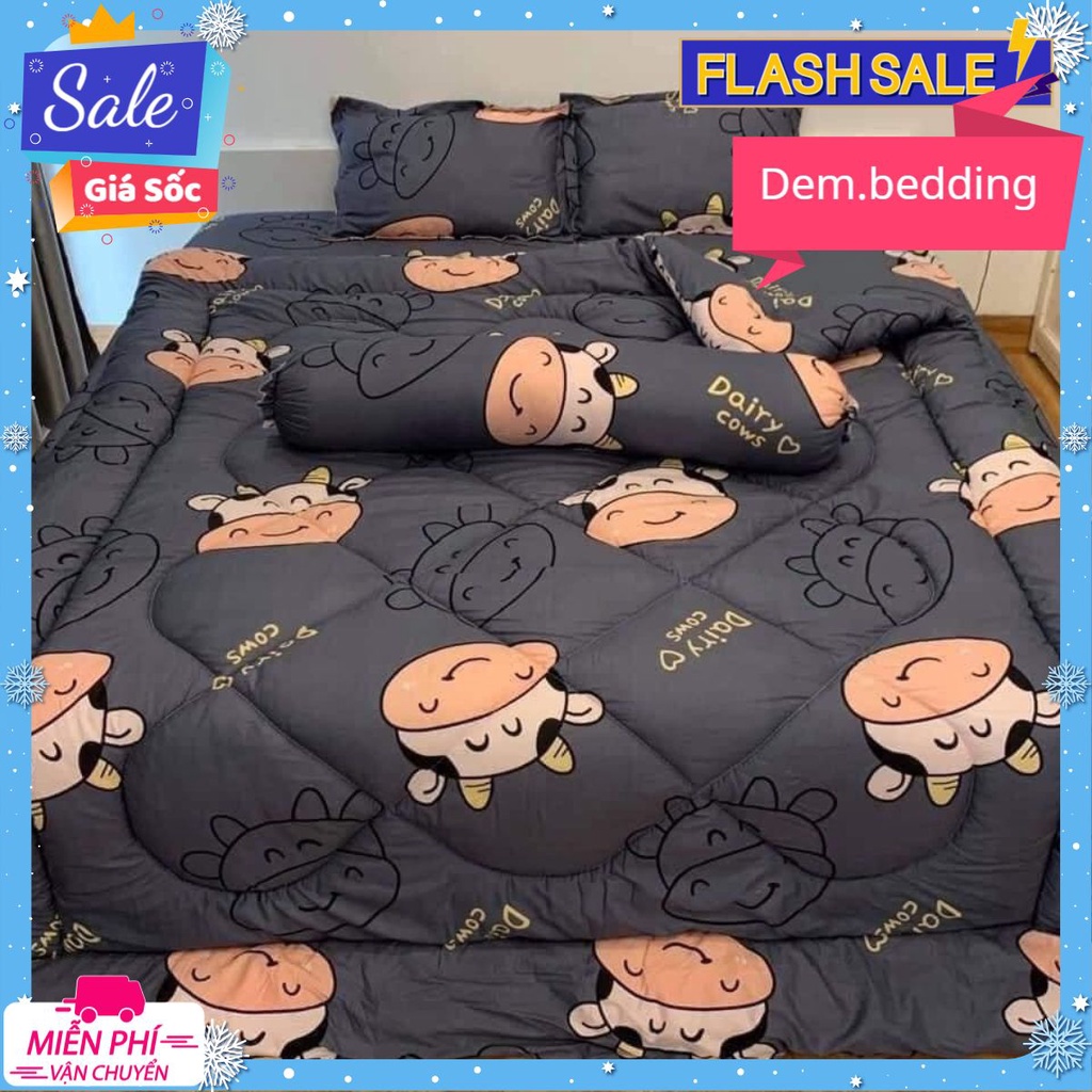 Chăn Hè Mỏng Cotton Poly 1m8x2m