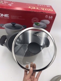 Bộ nồi chảo đá ♨️♨️ stone Lock&Lock