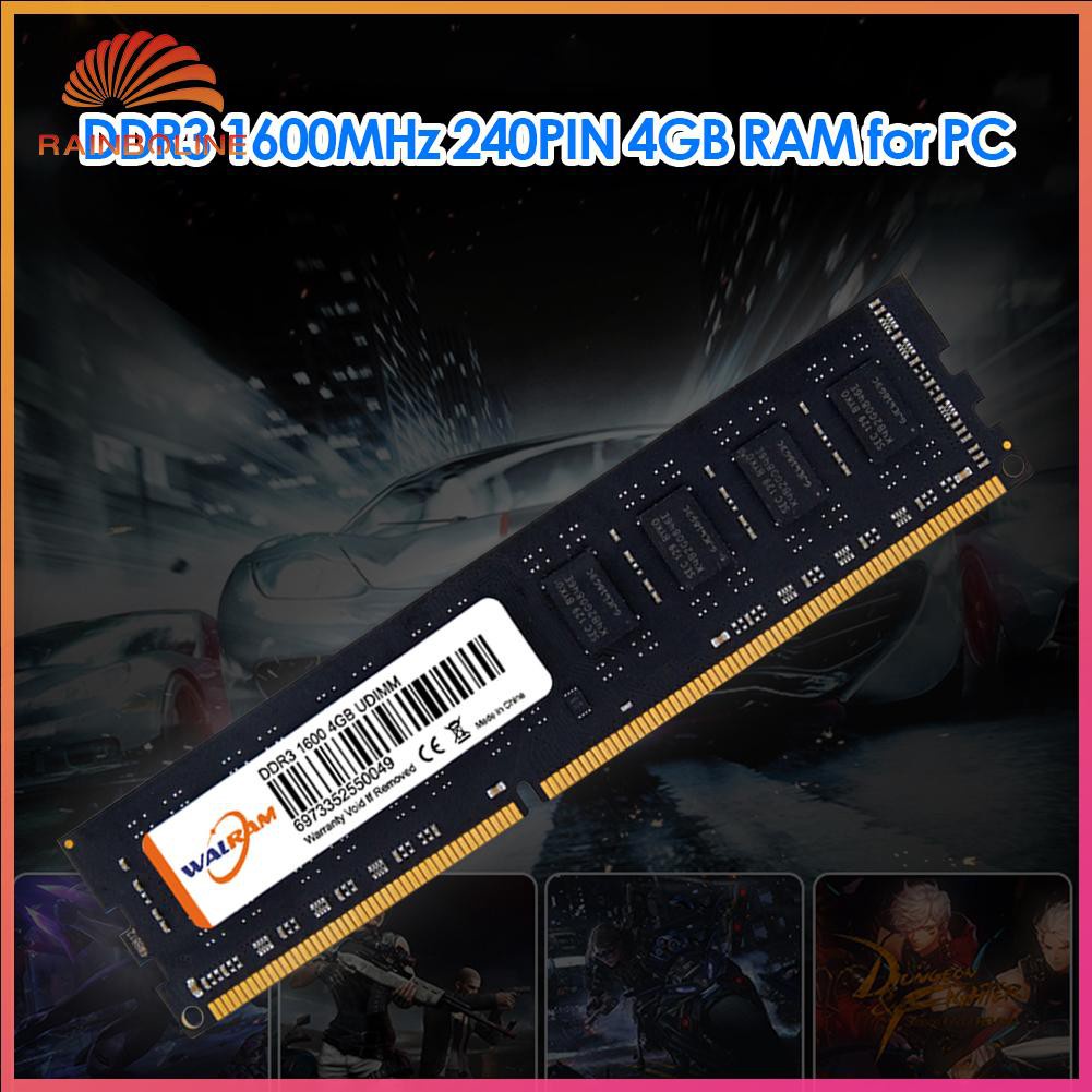 Mô Đun Thẻ Nhớ Ram 4gb 1600mhz Ddr3 240 Pin Ddriii Cho Máy Tính | BigBuy360 - bigbuy360.vn