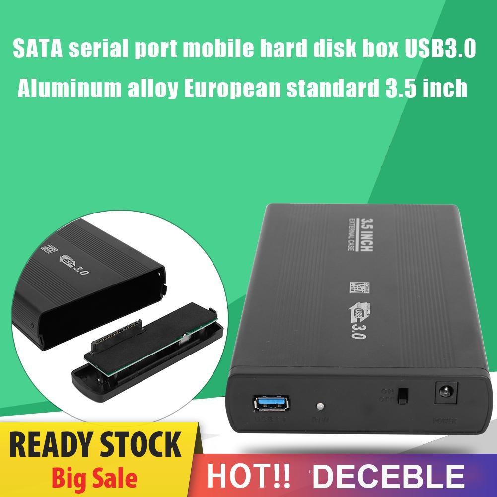 Hộp Đựng Ổ Cứng Ngoài 3.5 Inch Sata Sang Usb 3.0 | BigBuy360 - bigbuy360.vn