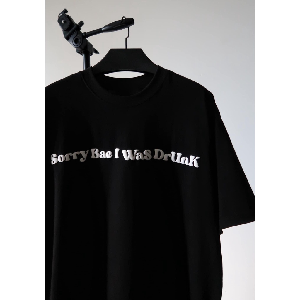 Áo thun unisex sorry bae basic tee phom rộng tay lỡ dành cho nam nữ shophienmai MT9