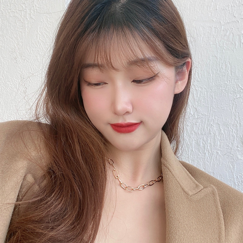 Vòng cổ ngắn phong cách Hàn Quốc cá tính cho nữ tùy chọn màu sắc