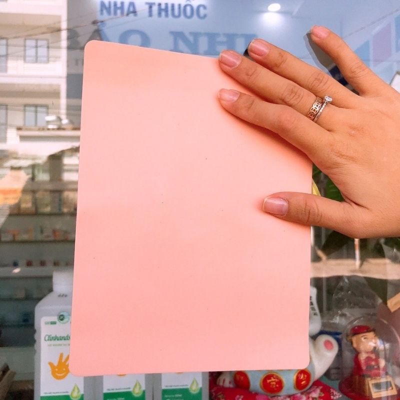 Da tập học phun xăm hồng trơn dùng điêu khắc chân mày phun môi phun mí loại 1