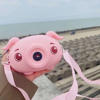 Đồ chơi máy chụp ảnh phun bong bóng