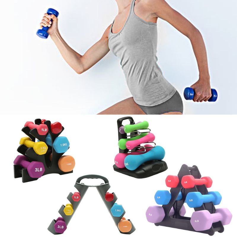 Giá Đỡ Tạ Đơn Thiết Kế Tiện Lợi Dễ Dùng