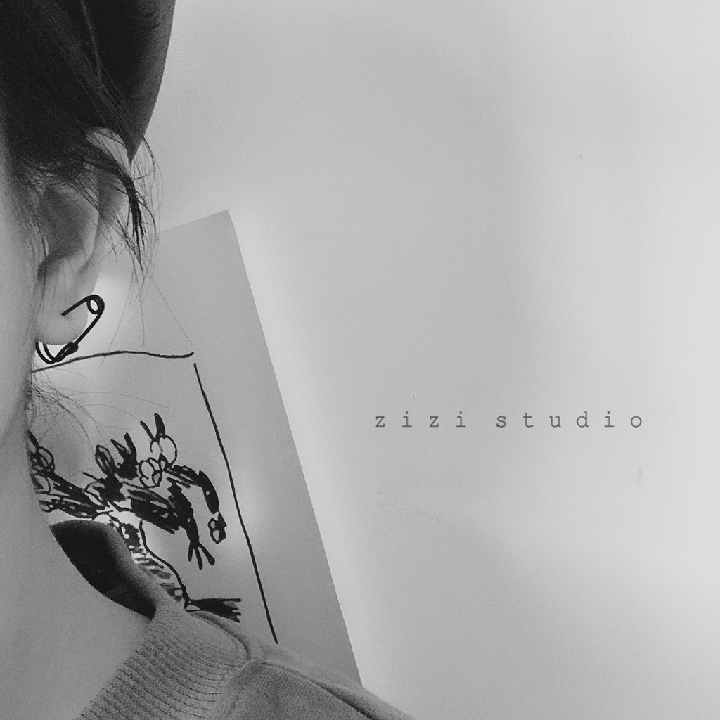 Khuyên Tai Đơn Giản Cá Tính A12