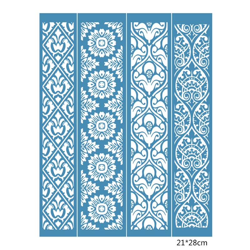 Miếng Vải Lưới Lụa Tự Dính In Họa Tiết Vintage Dùng Trang Trí Gối / Áo Thun DIY